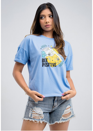 BEE POSITIVE T SHIRT